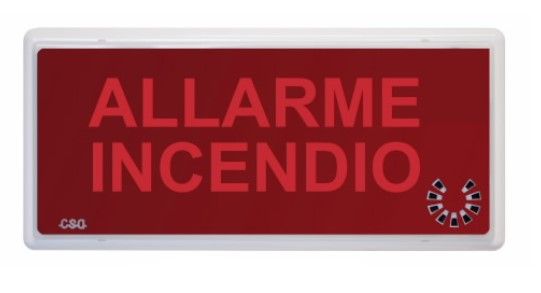 COOPER CSA FIRE 5955-CSA EN54-3 SIREN WITH LIGHT INDICATION