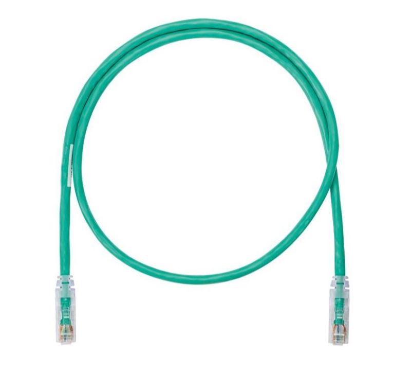 PANDUIT NK6PC5MGRY NK Copper Patch Cord- Category 6- Green UTP Cable