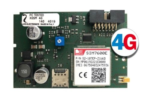 AVS ELECTRONICS 1170128 Interfaccia e combinatore telefonico GSM bidirezionale in scheda