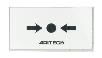 ARITECH INCENDIO DM711 Vetrino per avvisatori manuali - Confezione da 10 pezzi