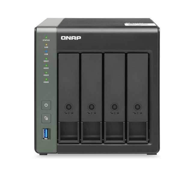QNAP TS-431X3-4G 4-BAY NAS  AL324 64-BIT QUAD-CORE
