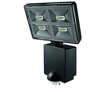 THEBEN 1020976 LUXA 102-180 LED 32 W BLACK LED HEADLIGHT WITH SENSOR