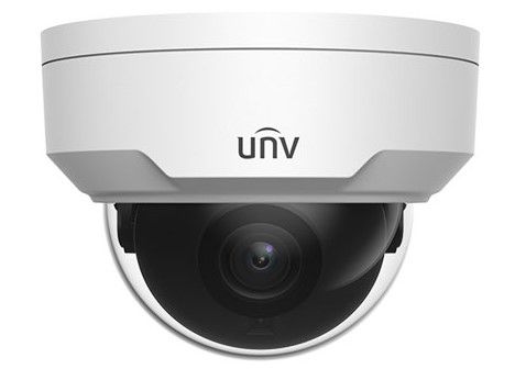 UNIVIEW IPC324LE-DSF28K-G Telecamera di rete a cupola fissa IR HD da 4MP resistente agli atti vandalici