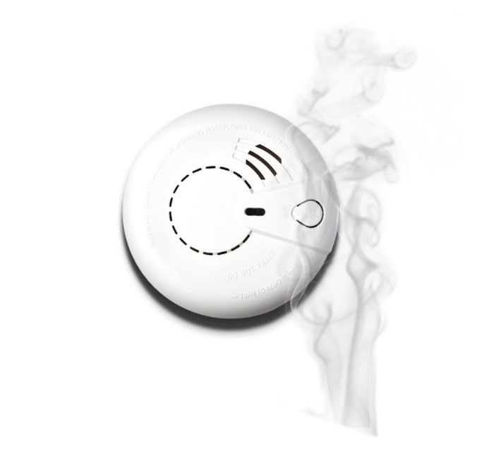 ELDES FUMEREX Sensore stand alone senza fili con modulo GSM integrato. Rivelatore elettrochimico di monossido di carbonio (CO) e rivelatore fotoelettronico di fumo