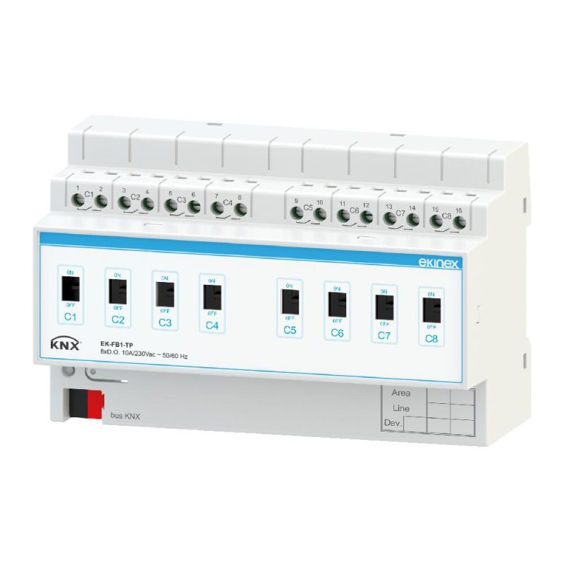 EKINEX EK-FB1-TP 8 channel binary output