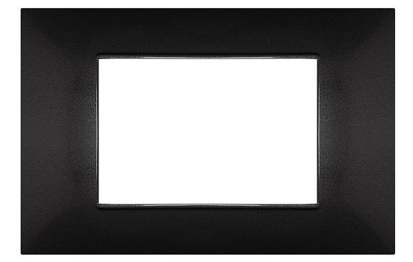 MAPAM 6003-02 Placca Tecnopolimero Gem 6003-02 3P Nero