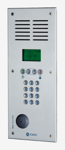 CDVI TELACCESS IP CITOTELEFONO IN ALLUMINIO 1000 UTENTI CON TCP/IP