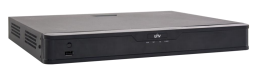 UNIVIEW UNV-NVR302-16E-P8 16-ch NVR, 2 SATA Interface, 1U, 8 PoE Ports, H.265&4K. Bandwidth: 320Mbps in / 320Mbps out.