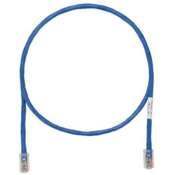 PANDUIT UTPCH2.5MBUY Patch Cord in Rame- Cat 5e- Blue UTP Cable- 2.5 Meter