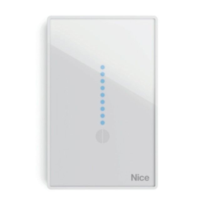 NICE AIR 1RW Trasmettitore radio touchless da parete per il controllo automazione ,tende, tapparelle