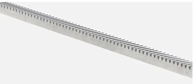 DOMOTIME CA222201 Cremagliera in ferro zincato con misure 22x22x1005mm
