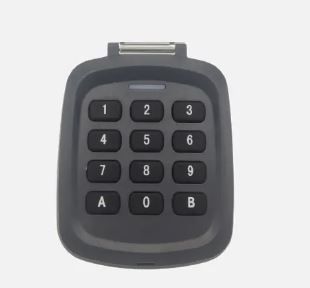 DOMOTIME ACKPPLMFB Tastierino a batteria multifrequenza, IP54, 100 utenti