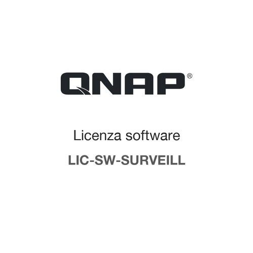 QNAP LIC-SW-SURVEILL 2 SURVEIL LICENSE KEYS. STAT Software Licenses for
