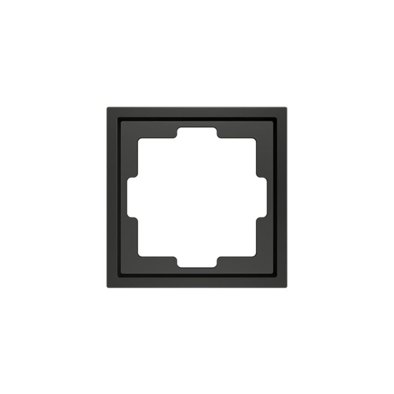 ZENNIO ZS70FR1A 70 x 70 frame for ZS70 sockets, anthracite