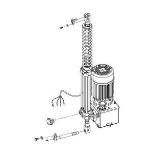 FAAC 805155 DOOR PROFILE TK50-8 (1314730 GR5400) ANODIZED
