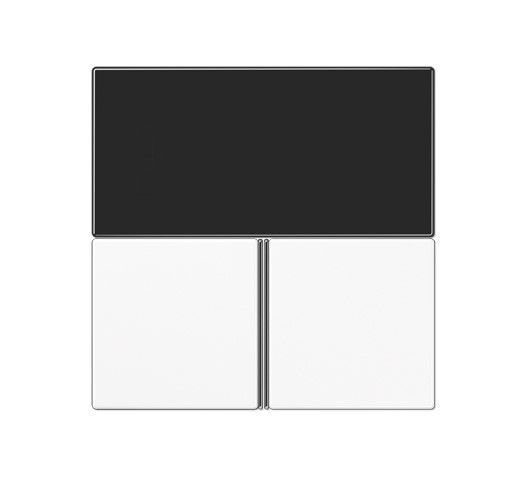 JUNG RCDLS4092TSAWW Copritasti per controller KNX RCDLS4092M- bianco alpino
