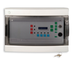 SENSITRON STPL4+ 4 canali. Pannello di controllo gas a microprocessore a tripla soglia dotato di display LCD.