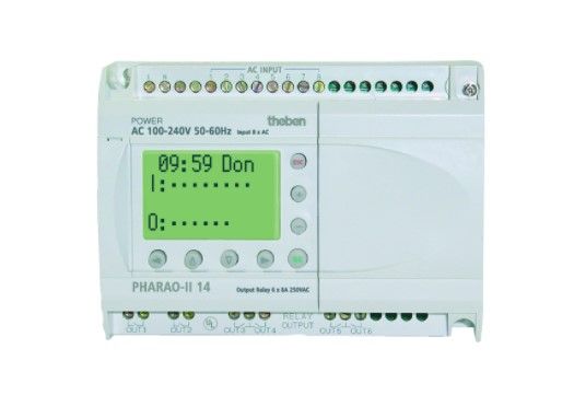 THEBEN 5759015 PHARAO II 15 MICRO PLC 24VDC 8IN/60UT RELE