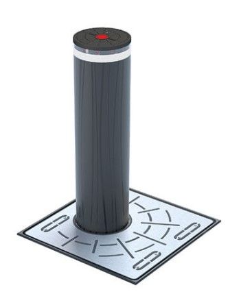 FAAC 117751  JS 80 HA EFO INOX retractable security bollard