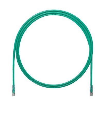 PANDUIT UTP6A3MGR Patch Cord in Rame- Cat 6A- Green UTP Cable- 3 meters