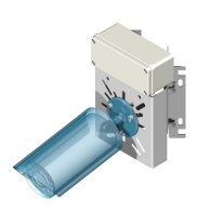 UNISTAB CB5012B supporto telecamera BIANCO angolo parete con box