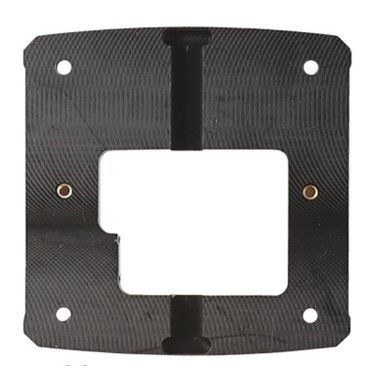 TKH SECURITY 4637 Piastra distanziale per lettore a tastiera UNii DESFire EV2 AT-200P
