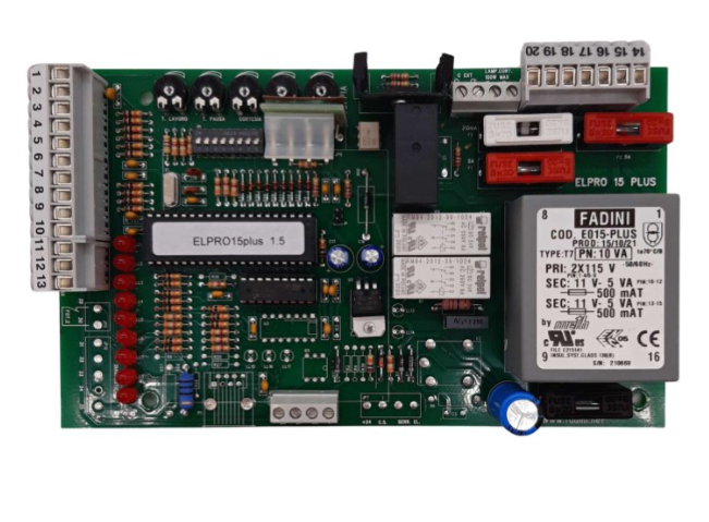 ELPRO15 Fadini 7075L programmatore ELPRO 15 PLUS per cancelli scorrevoli