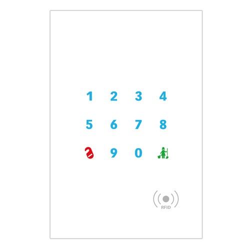 BLUMOTIX BX-F-R12VBHRF DOORY Vertical numeric keyboard cover with RFID r