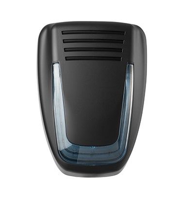 VENITEM 23.23.15 MOSE L LUX matt black/blue EN50131-4 siren with spotlights