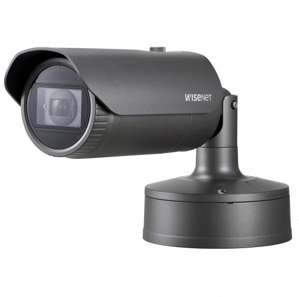 HANWHA XNO-6080R/RW 2MP IR 4.3x Bullet inclusa 32GB SD Card e licenza applicazione RoadWatch ANPR