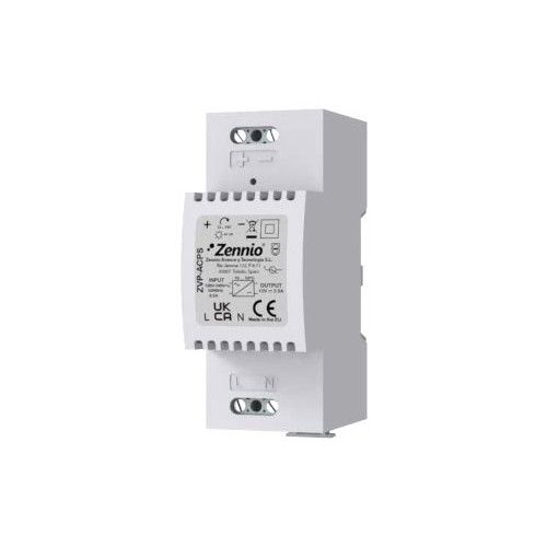 ZENNIO ZVP-ACPS GetFace IP - Power Supply 12VDC (out) 2A/ 110-230V