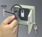 TAU P-650ESE03 EXTERNAL UNLOCK WITH BLIND FOR T-ONE