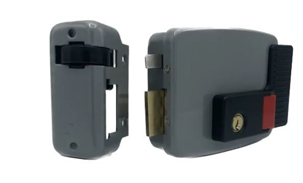 DOMOTIME GLEL02RB Steel electric lock - 12 V (opening on the right)