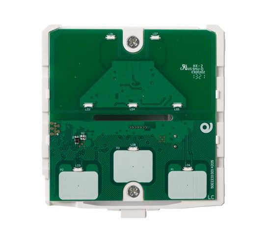 EELECTRON TR00C01KNX-1 9025 LETTORE TRASPONDER  A TRE PULSANTI - BIANCO