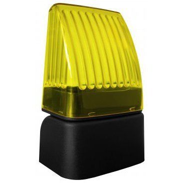 NOLOGO SNOD-LED-FULL 12/24 and 230V universal articulated/rotating LED flasher/indicator light (Yellow)