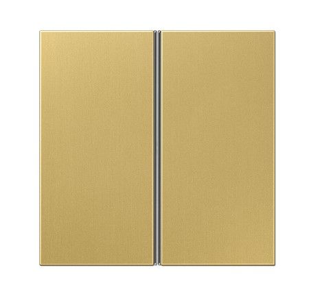 JUNG ME2402TSAC Copritasto per modulo sensore 2 canali- mod. LS990- ottone classico