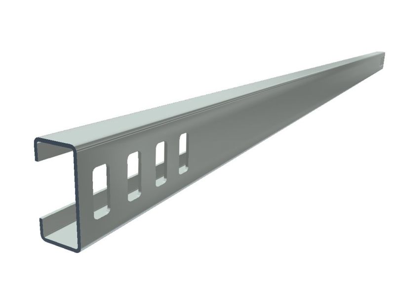 SOMMER 220016-4000 C-profile. 40x20x1.5 L=4000 mm