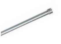 TAU P-150T1 1 inch GALVANIZED PIPE WITH STUD MM.1500