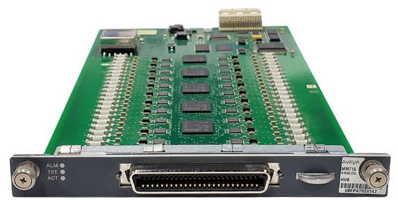 AVAYA 700394703 MM716 ANALOG MEDIA MODULE 24 FXS RHS