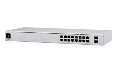 UBIQUITI USW-16-POE-EU 16P GIGABIT SWITCH - 8 POE PORTS