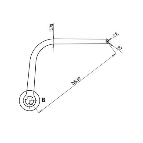 FAAC 1057263 COPPIA BRACCI NIGHT & DAY TIPO ND1 - MARRONE