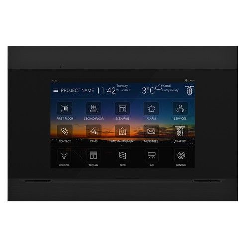 EELECTRON TP70I12KNX-PL-3 TOUCH PANEL CAPACITIVO KNX 7 pollici  - CONNETTIVI