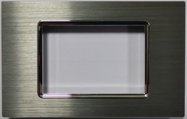 MAPAM 8003LL-4 Placca Alluminio 8003LL-4 Art 3P Platino