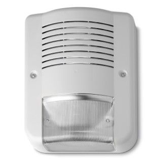 AVS ELECTRONICS 1161134 Sirena a led autoalimentata da esterno in acciaio verniciato