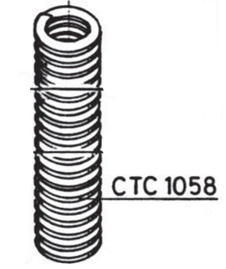 RIB CTC1058 SPRING CL 51X254 R60 OPP.1S 51X252