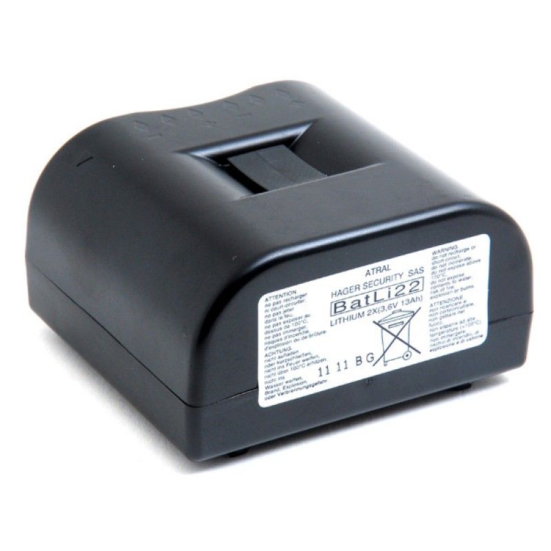 DAITEM BatLi22 2 x lithium battery (3.6 V / 13 AH)