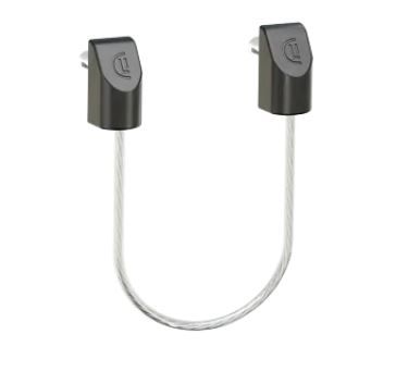 DOMOTIME ASC300L Stainless steel fall arrester cable for swing gates, cable length 300 mm
