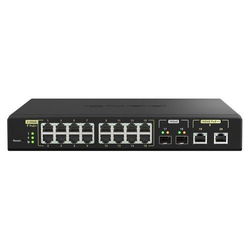 QNAP QSW-M2116P-2T2S WEB MANAGED SWITCH Switch Stand-Alone