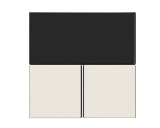 JUNG RCDLS4092TSA Key covers for KNX controller RCDLS4092M - white