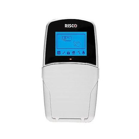RISCO RP432KPP000A Tastiera LCD con lettore prossimità integrato.